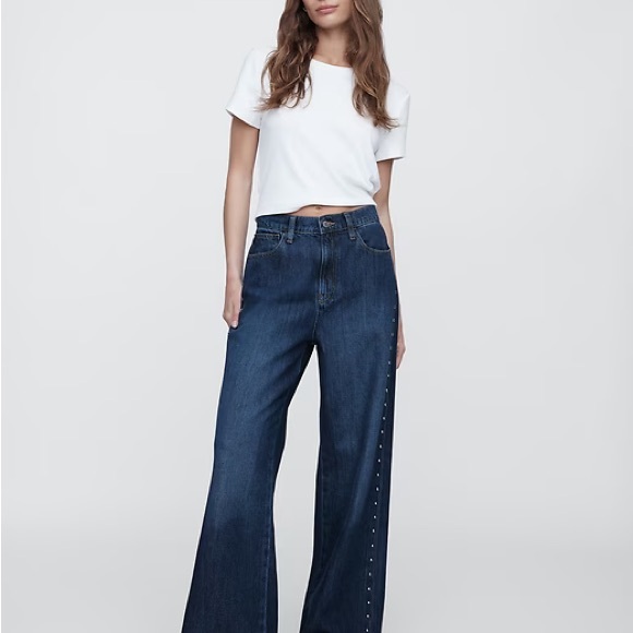 GAP Denim - Gap Women's Super-soft Wide-Leg Jeans NWT